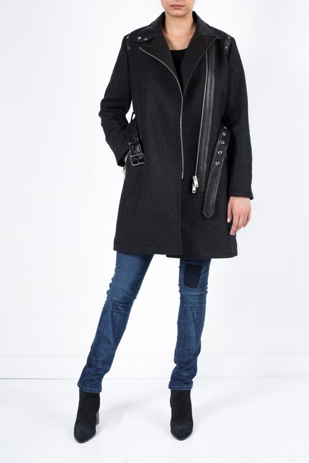 Diesel Band collar coat Women's Clothing Vitkac